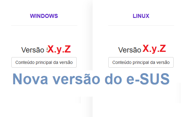 Nova versão do e-SUS PEC